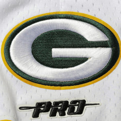 Green Bay Packers Pro Standard Mesh Shorts - White/Black discount