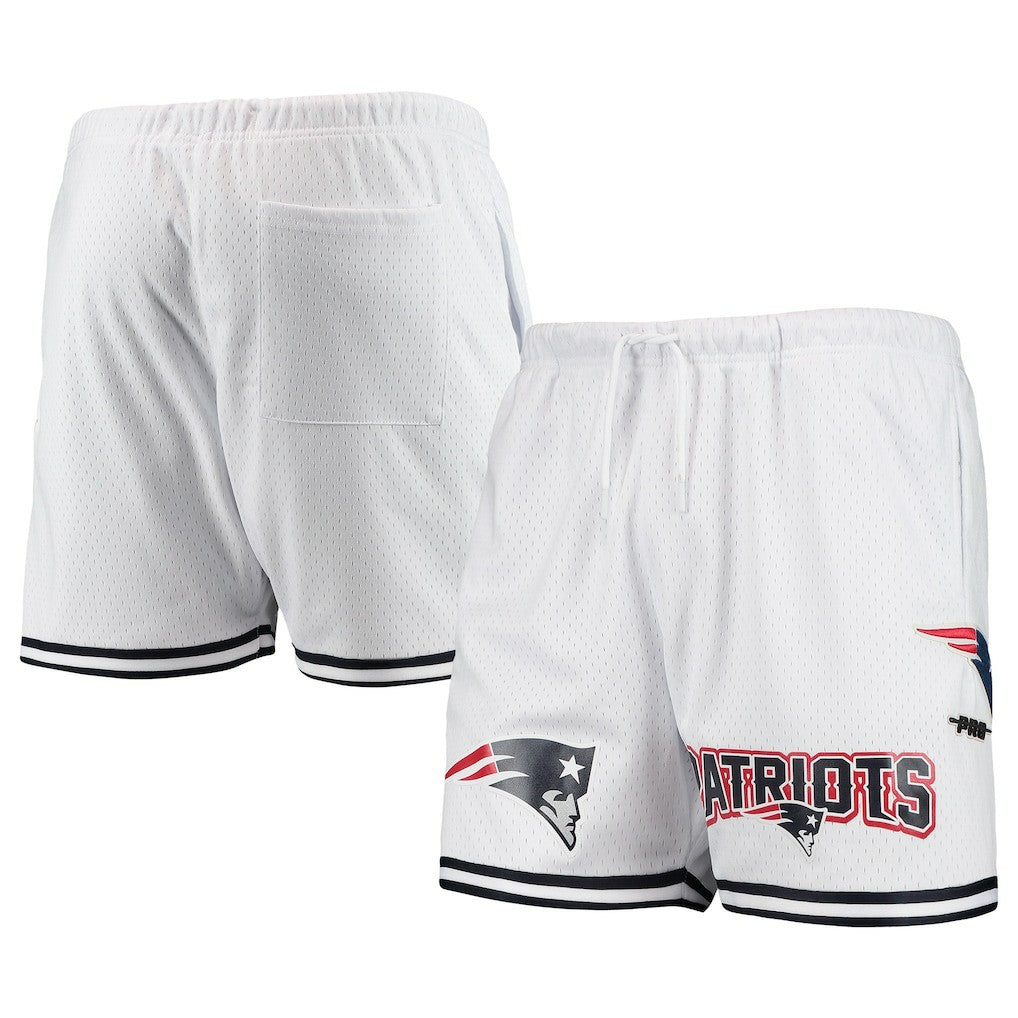 New England Patriots Pro Standard Mesh Shorts - White online