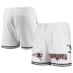 New England Patriots Pro Standard Mesh Shorts - White online