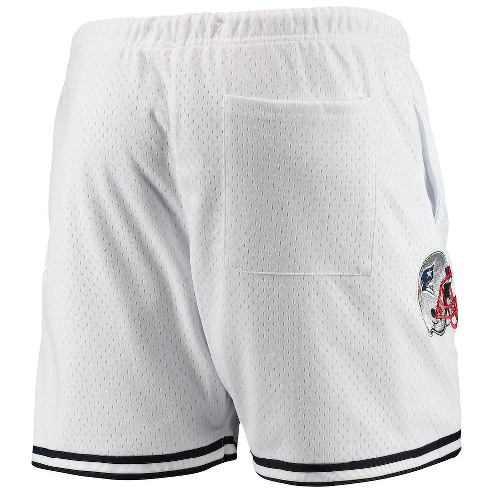 New England Patriots Pro Standard Mesh Shorts - White online