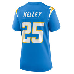 Joshua Kelley Los Angeles Chargers Women's Player Game Jersey - Powder Blue on sale