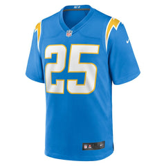 Joshua Kelley Los Angeles Chargers Game Jersey - Powder Blue for sale
