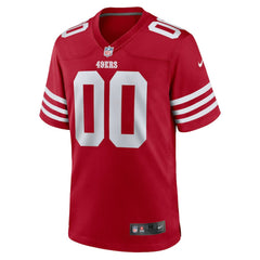 San Francisco 49ers Custom Jersey - Scarlet on sale