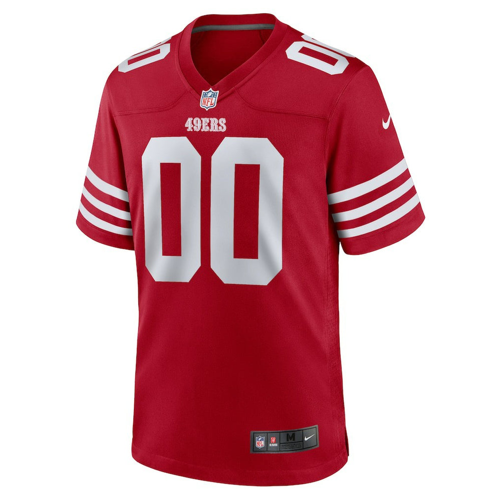 San Francisco 49ers Youth Game Custom Jersey - Scarlet cheap