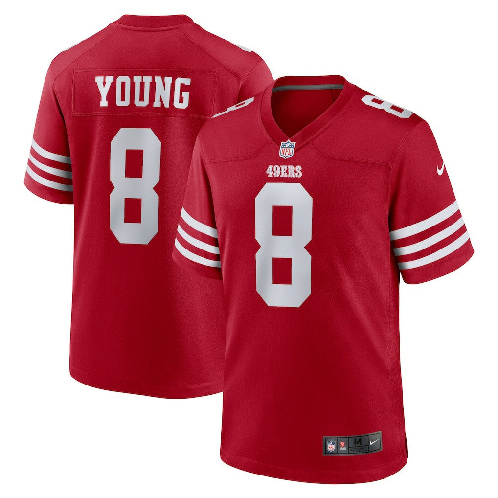 Steve Young San Francisco 49ers Retired Player Game Jersey - Scarlet outlet