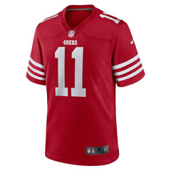 Brandon Aiyuk San Francisco 49ers Team Player Game Jersey - Scarlet outlet