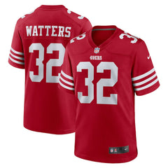 Ricky Watters San Francisco 49ers Retired Player Game Jersey - Scarlet cheap
