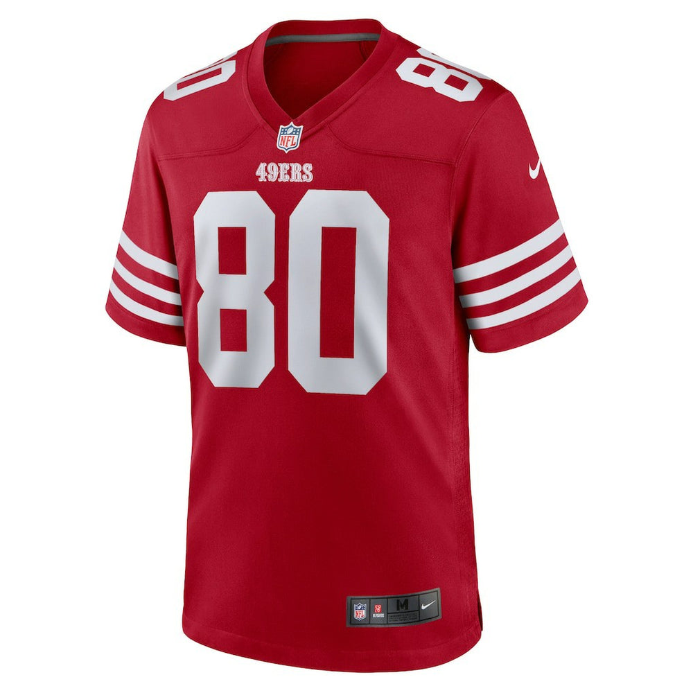 Jerry Rice San Francisco 49ers Retired Team Player Game Jersey - Scarlet discount