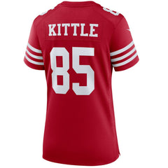 George Kittle San Francisco 49ers Women's Player Jersey - Scarlet online