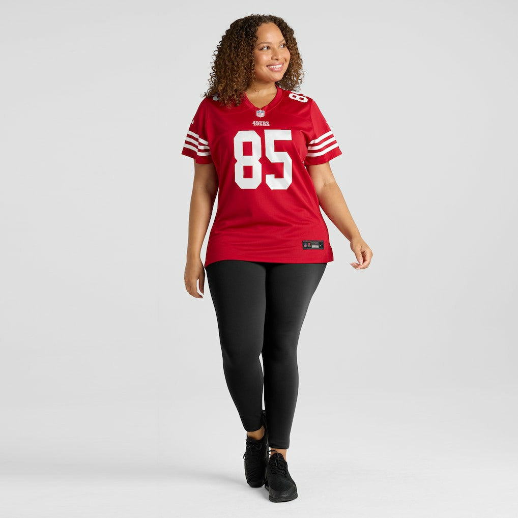 George Kittle San Francisco 49ers Women's Player Jersey - Scarlet online