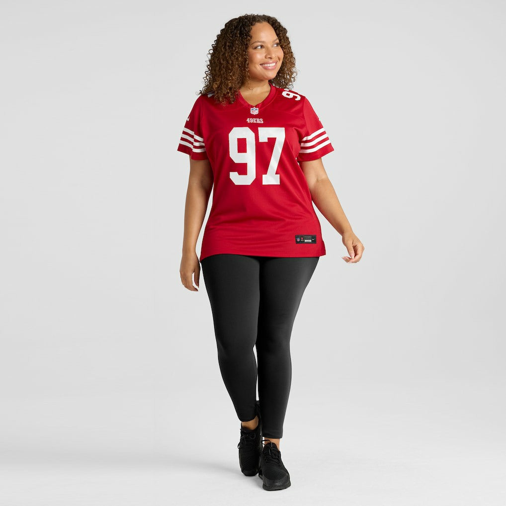Nick Bosa San Francisco 49ers Women's Player Jersey - Scarlet cheap