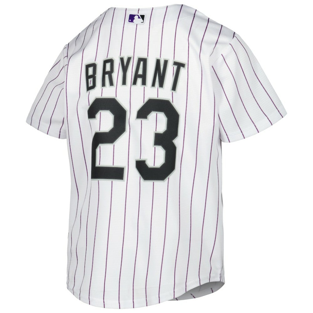 Kris Bryant Colorado Rockies Youth Alternate Replica Player Jersey White