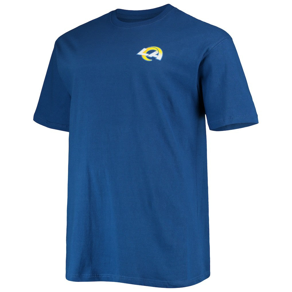 Los Angeles Rams Big & Tall #1 Dad 2-Hit T-Shirt - Royal online