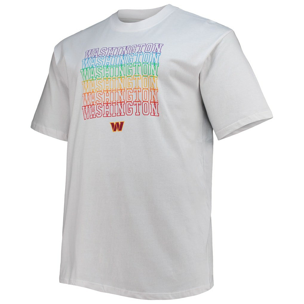 Washington Commanders Big & Tall City Pride T-Shirt - White sale
