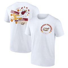 Miami Heat Street Collective T-Shirt - White shop