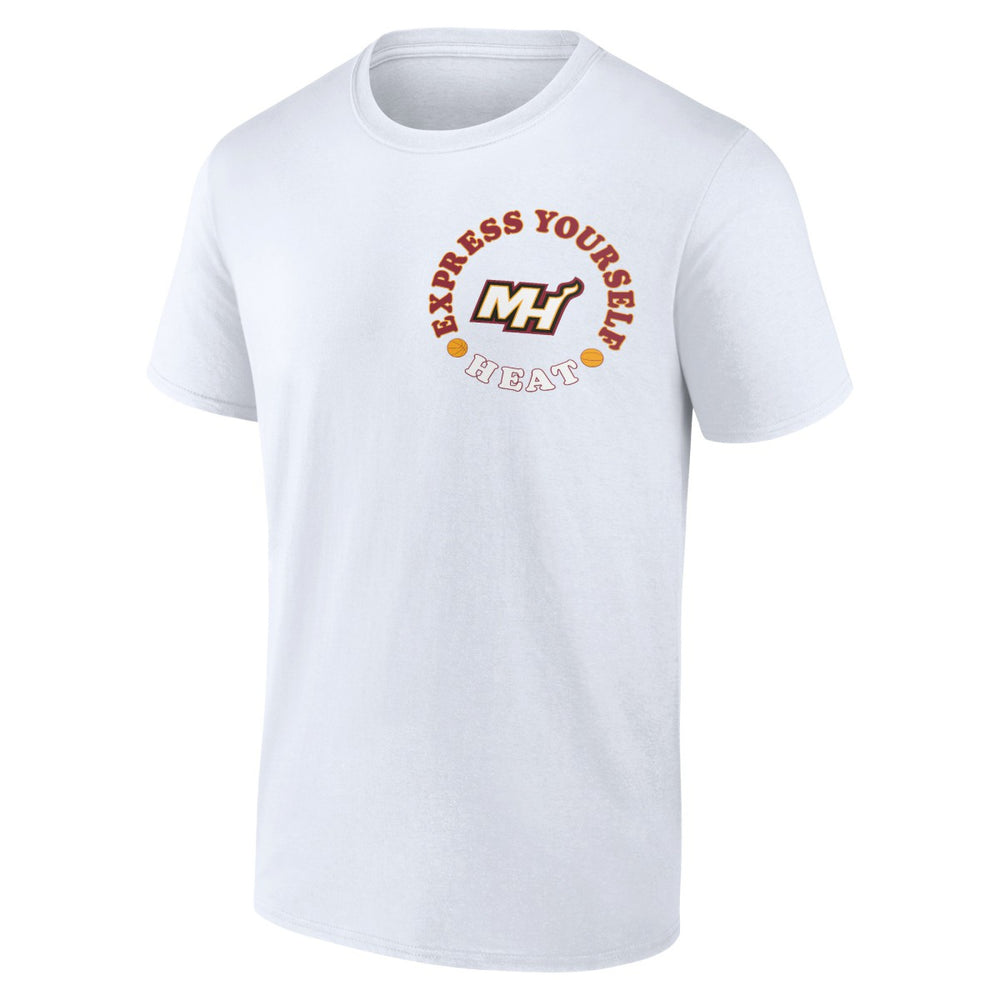 Miami Heat Street Collective T-Shirt - White shop