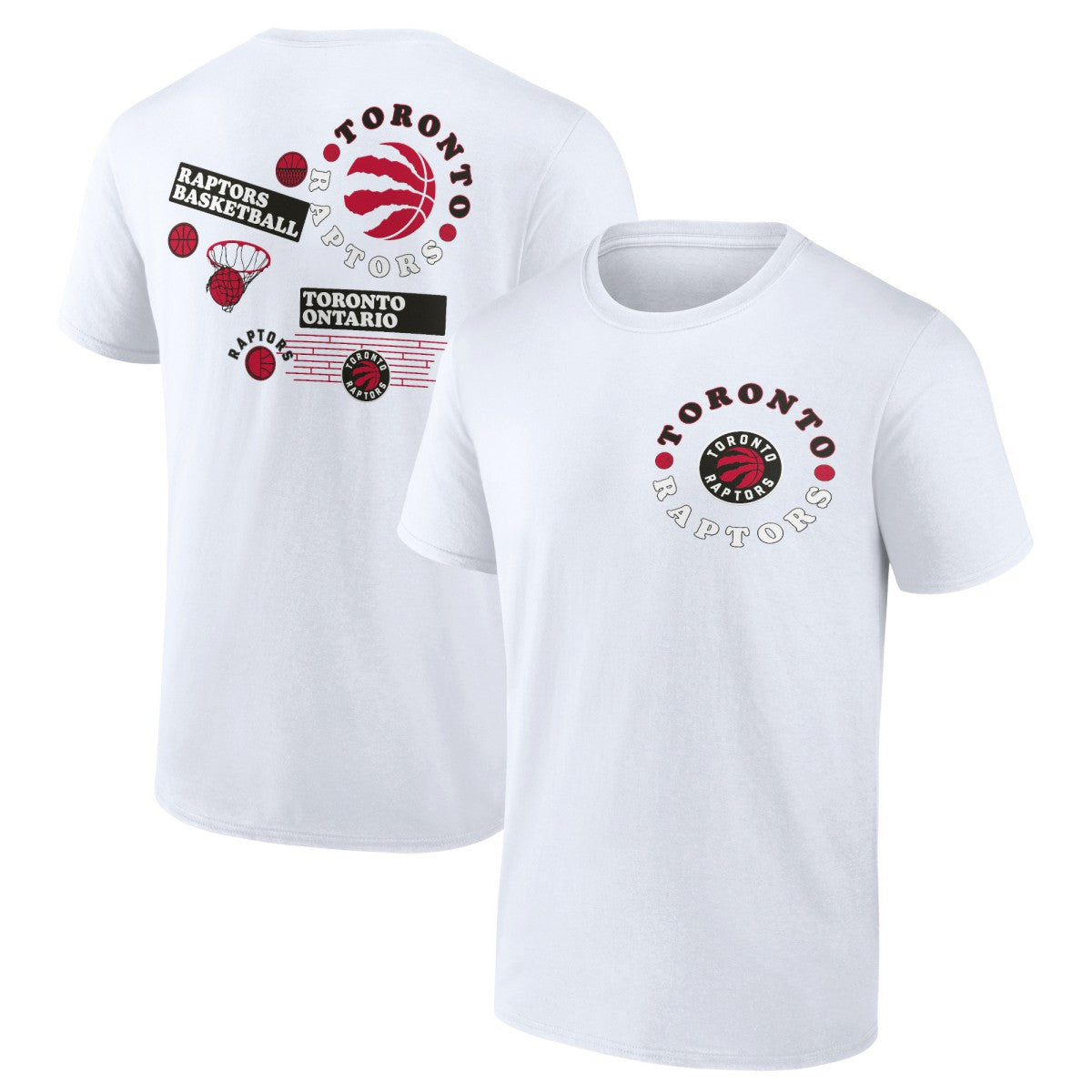 Toronto Raptors Street Collective T-Shirt - White online
