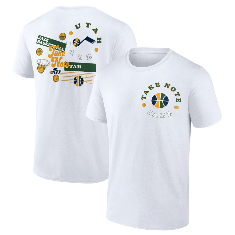 Utah Jazz Street Collective T-Shirt - White cheap