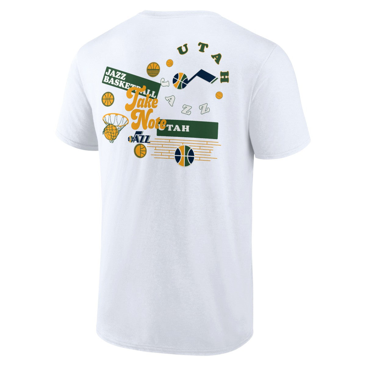 Utah Jazz Street Collective T-Shirt - White cheap