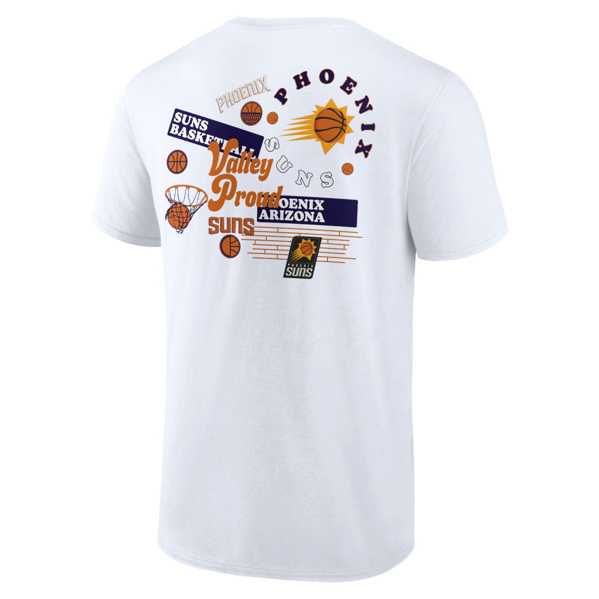 Phoenix Suns Street Collective T-Shirt - White discount