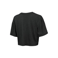 Brooklyn Nets Majestic Threads Women's Bank Shot Cropped T-Shirt - Charcoal cheap