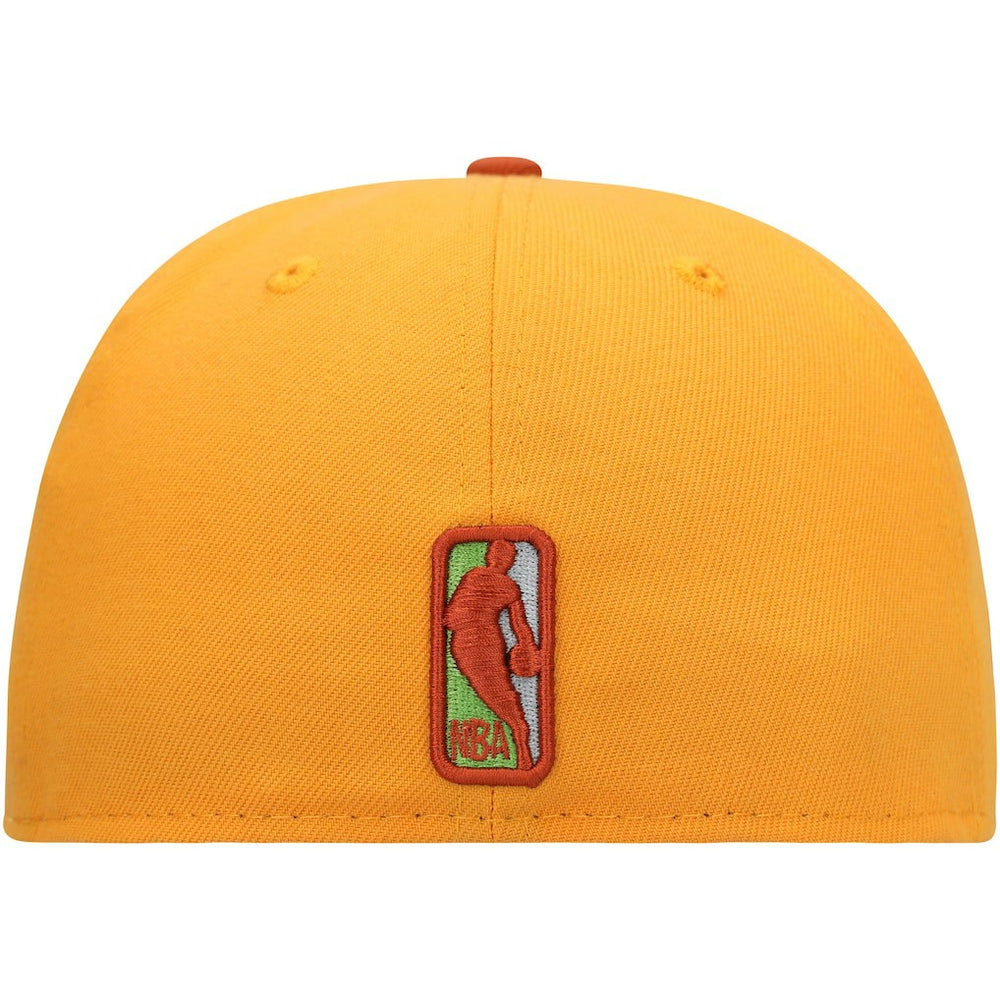 Philadelphia 76ers 59FIFTY Fitted Hat - Gold/Rust online