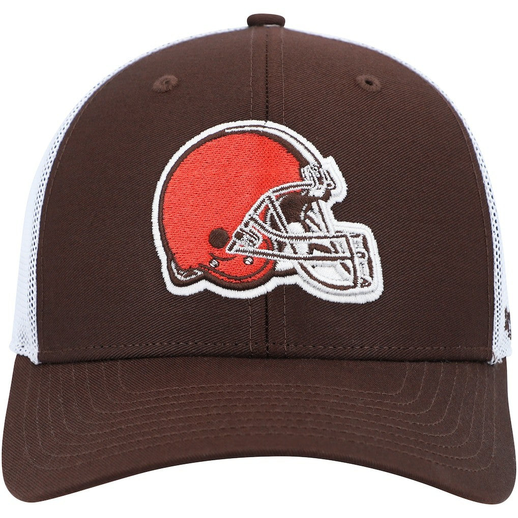 Cleveland Browns '47 Trophy Trucker Flex Hat - Brown/White on sale