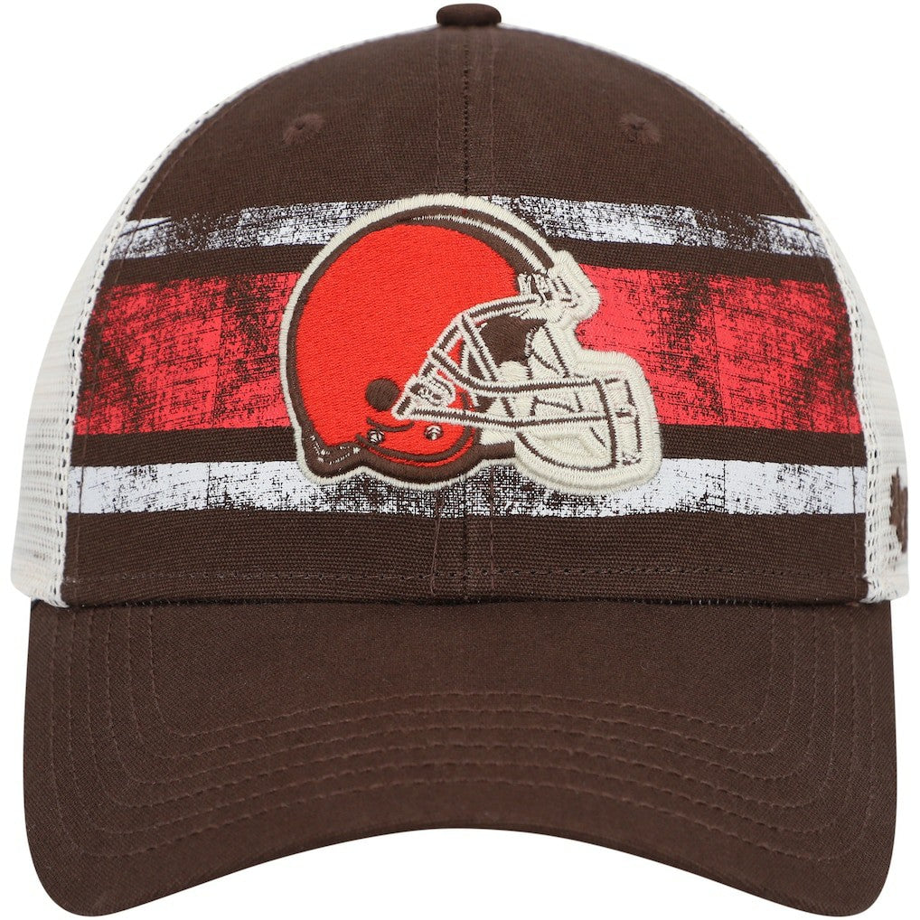 Cleveland Browns '47 Interlude MVP Trucker Snapback Hat - Brown/White online