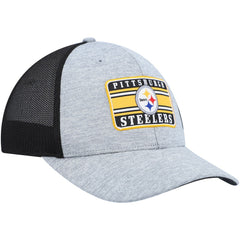 Pittsburgh Steelers '47 Motivator Flex Hat - Heathered Gray/Black online