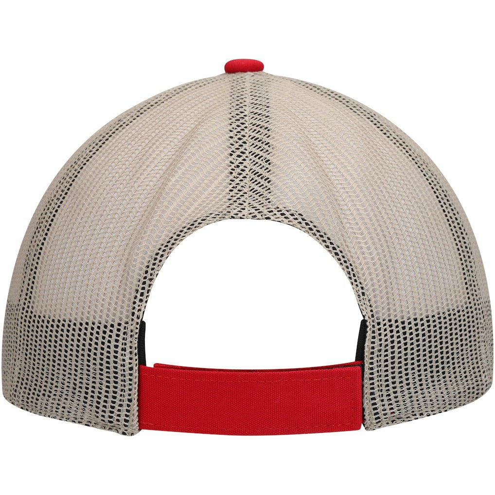 San Francisco 49ers '47 Rawhide Trucker Adjustable Hat - Scarlet/Natural sale