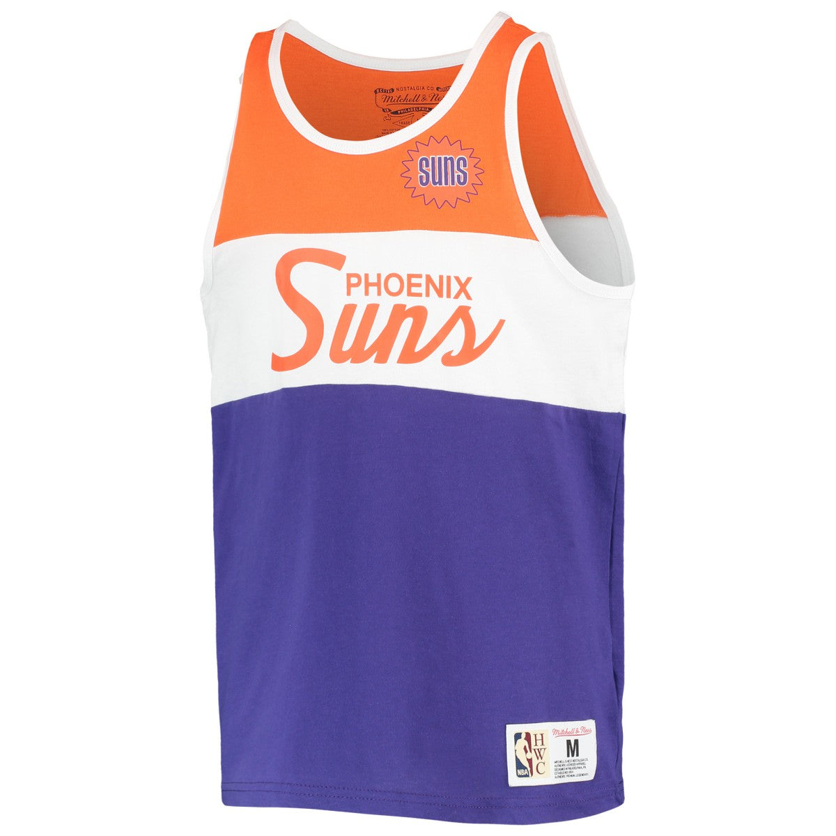 Phoenix Suns Youth Hardwood Classics Special Script Tank Top - Purple/Orange sale