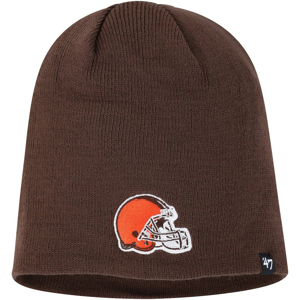 Cleveland Browns '47 Primary Beanie - Brown for sale