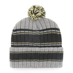 New Orleans Saints '47 Rexford Cuffed Knit Hat with Pom - Graphite/Black discount