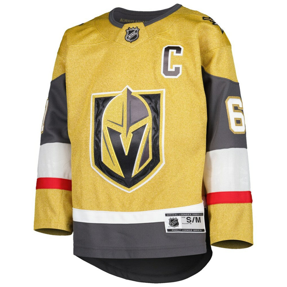 Mark Stone Vegas Golden Knights Youth Home Captain Patch Premier Player Jersey - Gold Jerseys
