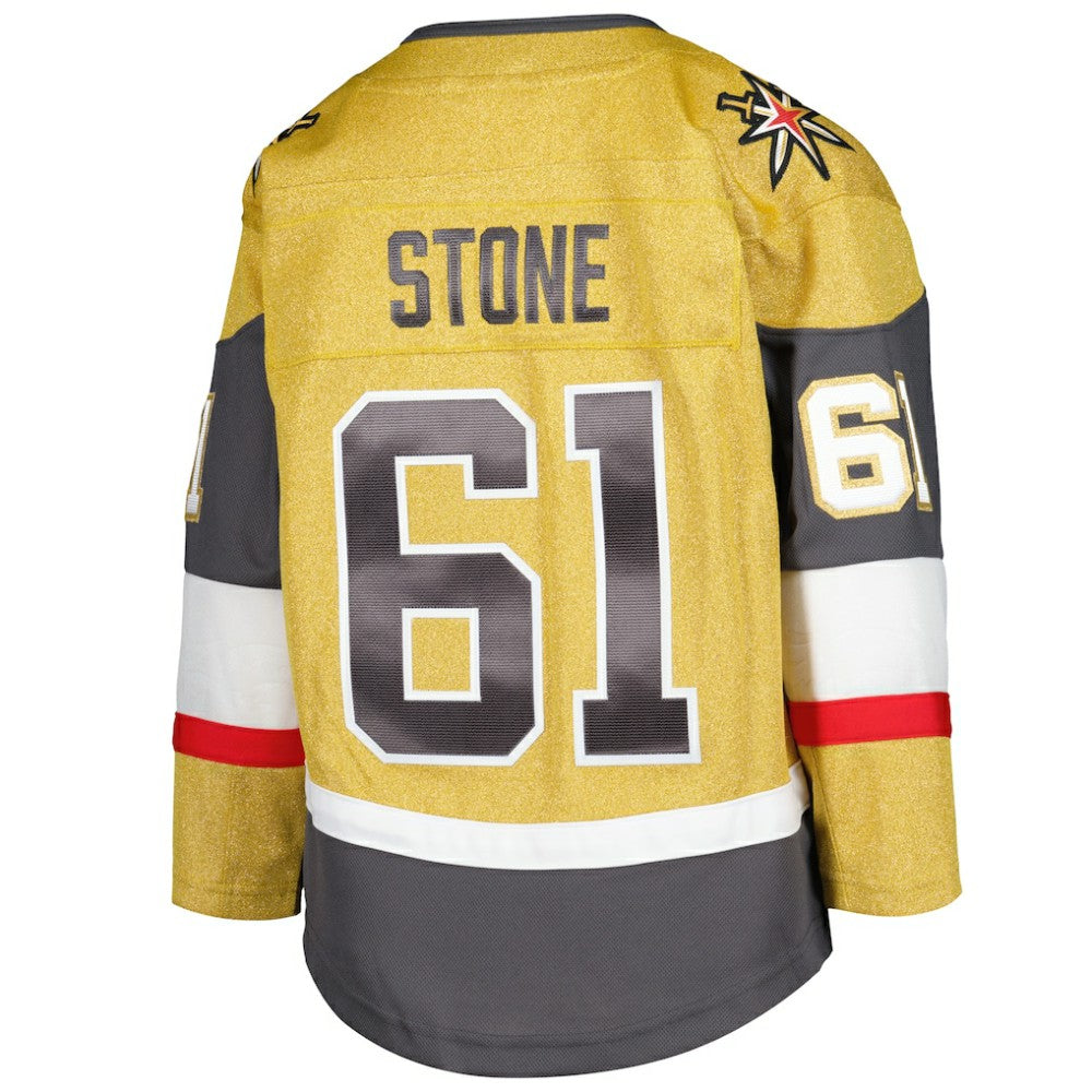 Mark Stone Vegas Golden Knights Youth Home Captain Patch Premier Player Jersey - Gold Jerseys
