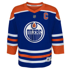 Connor McDavid Edmonton Oilers Youth Home Replica Player Jersey - Royal Jerseys