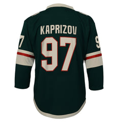 Kirill Kaprizov Minnesota Wild Youth Home Replica Player Jersey - Green Jerseys