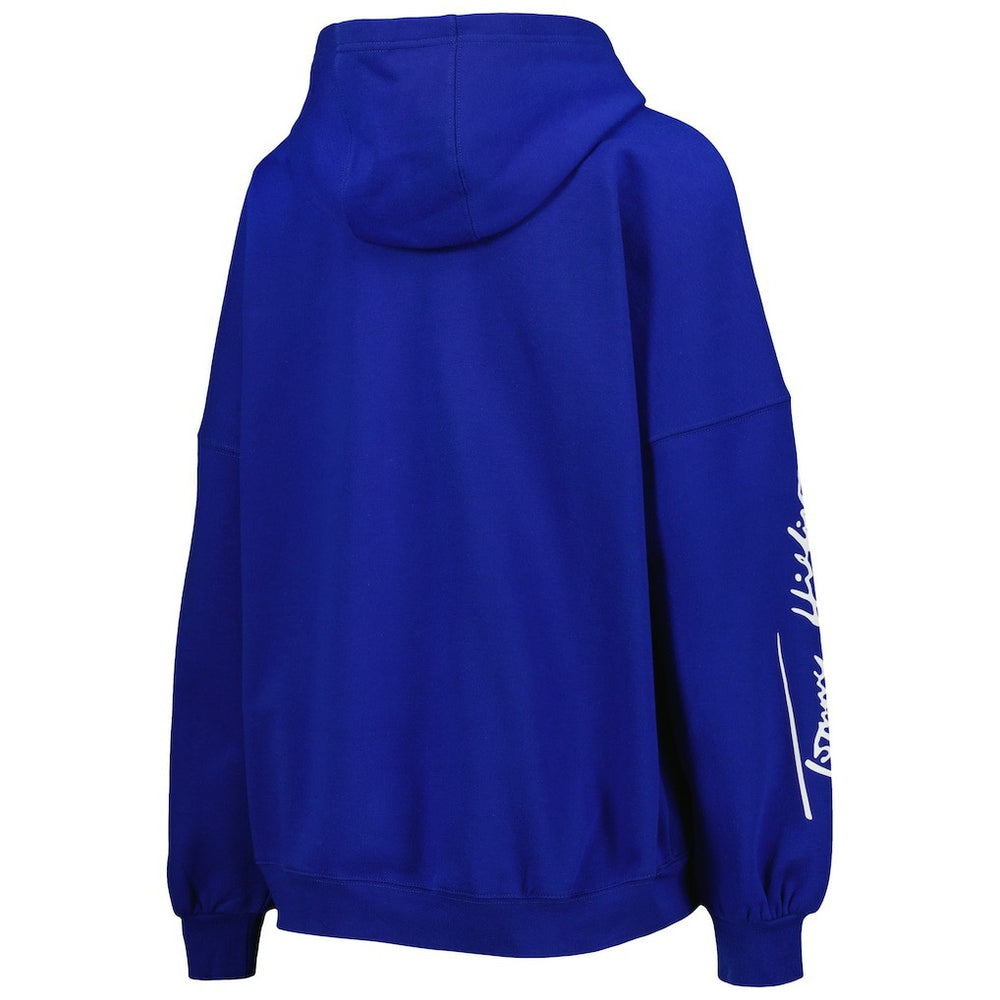 Indianapolis Colts Tommy Hilfiger Women's Becca Drop Shoulder Pullover Hoodie - Royal online