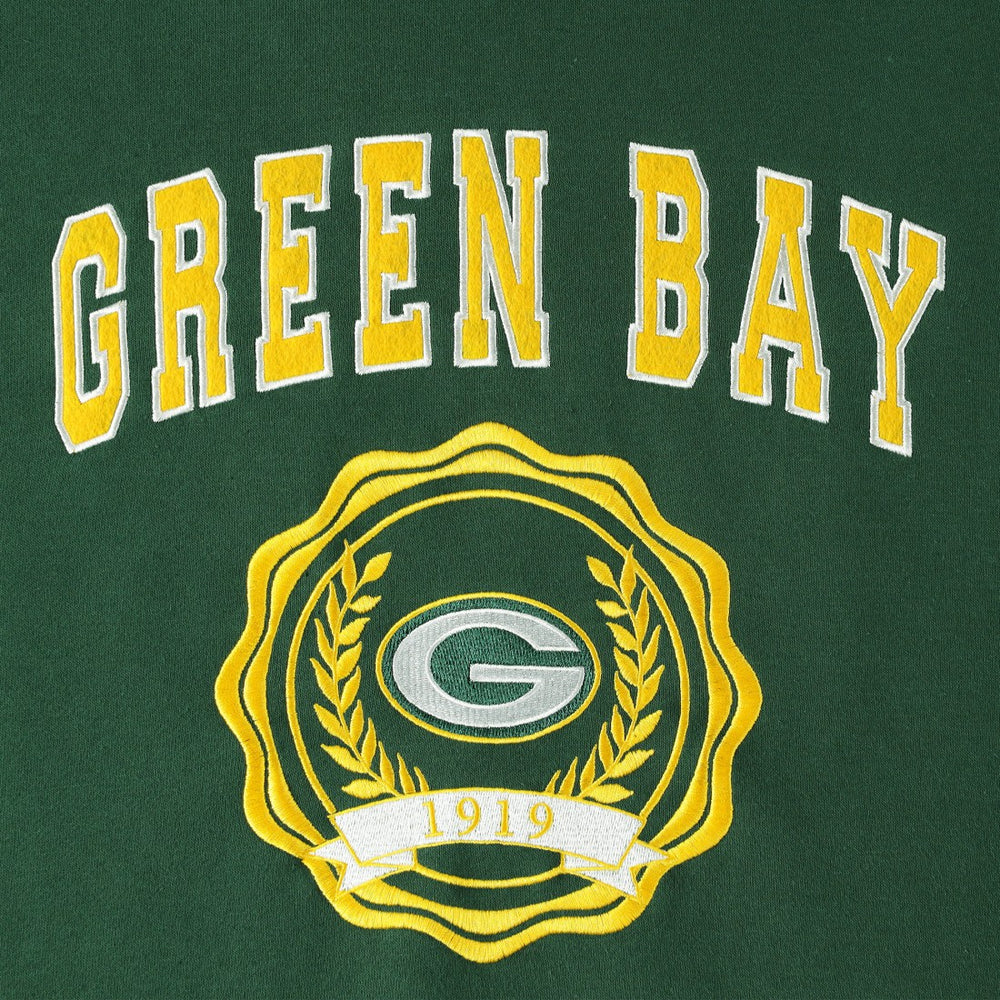 Green Bay Packers Tommy Hilfiger Women's Becca Drop Shoulder Pullover Hoodie - Green cheap