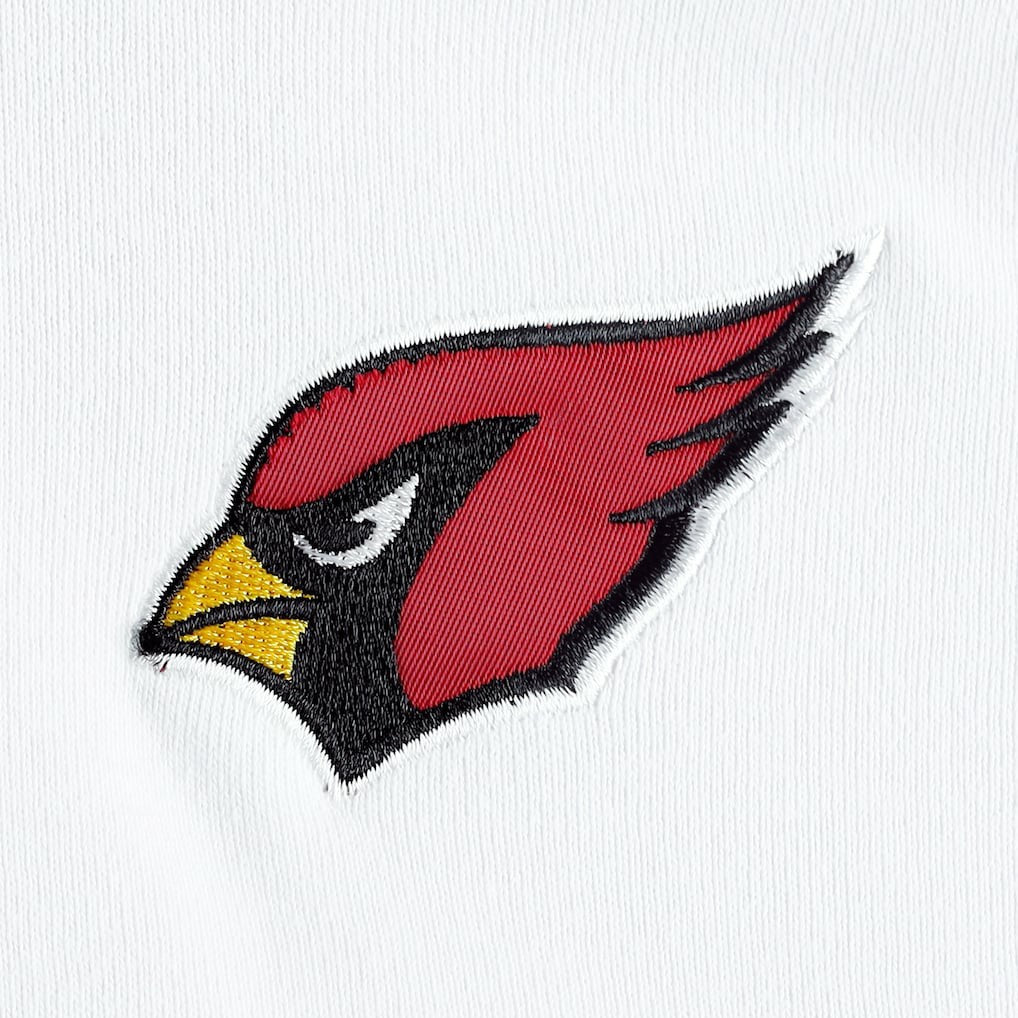 Arizona Cardinals DKNY Sport Women's Bobbi Color Blocked Pullover Hoodie - White/Cardinal discount