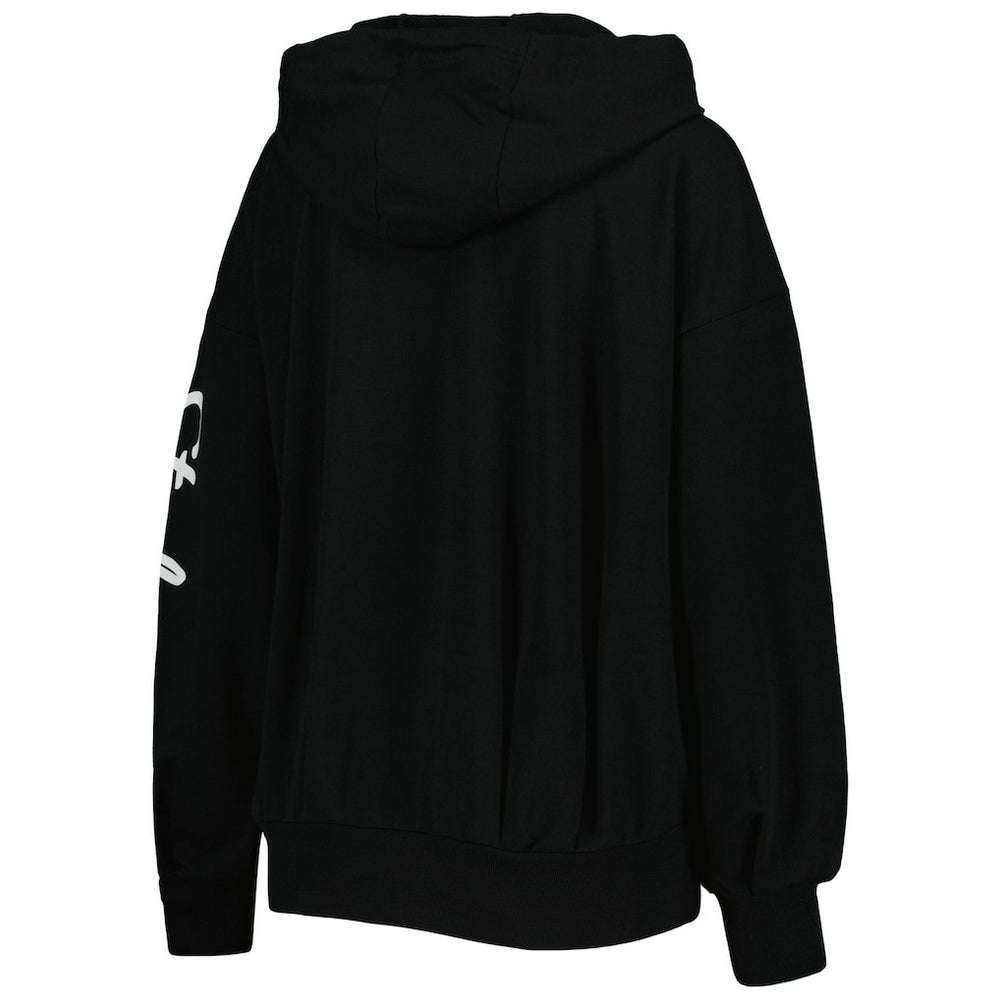 Pittsburgh Steelers MSX by Michael Strahan Women's Emerson Lightweight Full-Zip Hoodie - Black sale