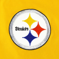 Pittsburgh Steelers Tommy Hilfiger Women's Staci Half-Zip Hoodie Windbreaker Jacket - White/Gold discount