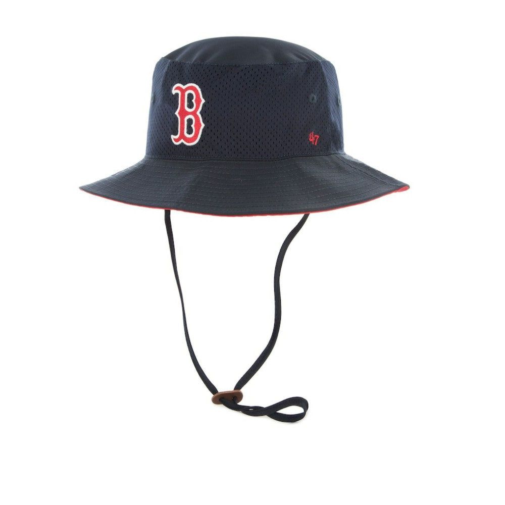 Boston Red Sox Panama Pail Team Bucket Hat Navy