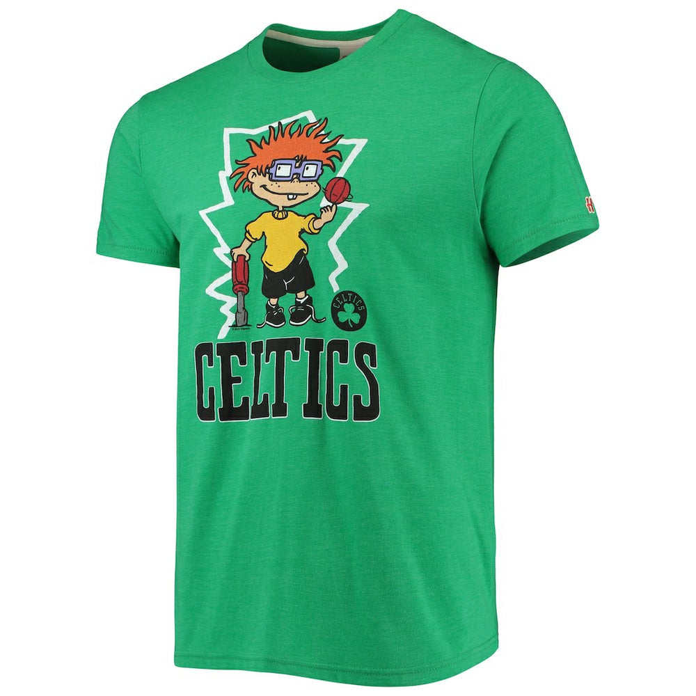 Boston Celtics Homage NBA x Rugrats Tri-Blend T-Shirt - Kelly Green discount
