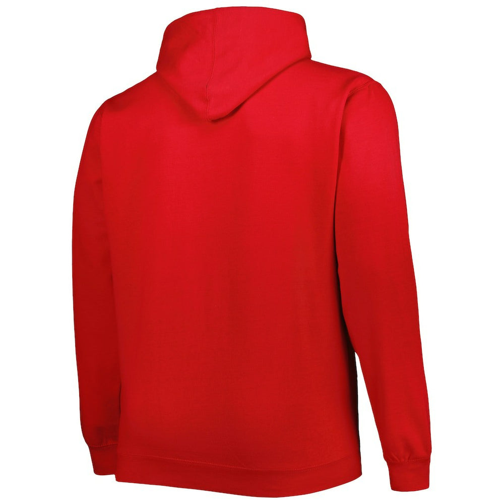 Chicago Bulls Big & Tall Heart & Soul Pullover Hoodie - Red outlet