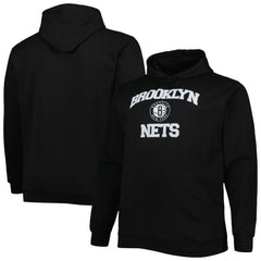 Brooklyn Nets Big & Tall Heart & Soul Pullover Hoodie - Black outlet