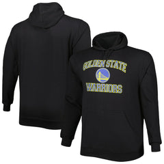 Golden State Warriors Big & Tall Heart & Soul Pullover Hoodie sale - Black discount