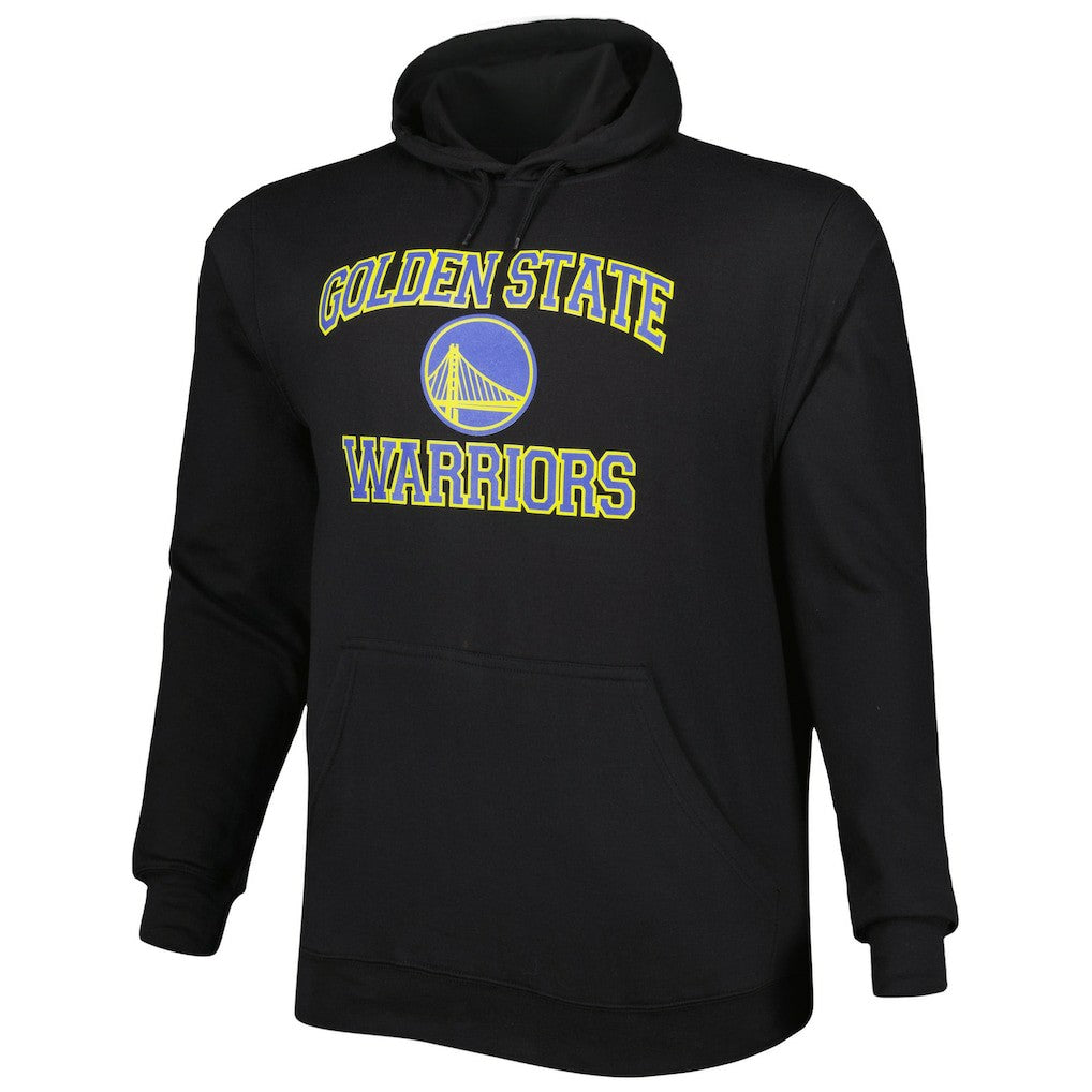 Golden State Warriors Big & Tall Heart & Soul Pullover Hoodie sale - Black discount