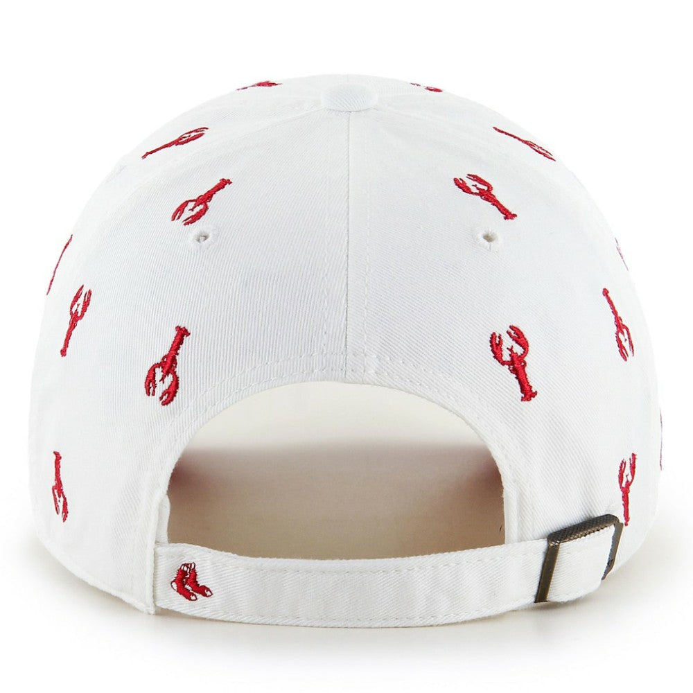 Boston Red Sox Women's Clean Up Adjustable Hat White