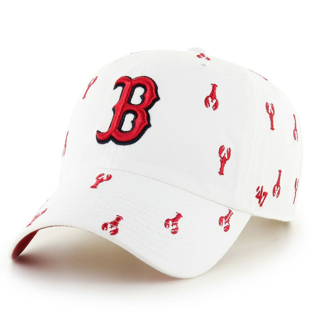 Boston Red Sox Women's Clean Up Adjustable Hat White
